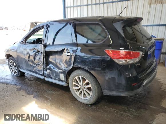 2014 Nissan Pathfinder S with VIN 5N1AR2MM8EC618493, listed as a Copart auction lot 51349365 with 108,628 mi miles and Clean title. Bid and sale history available at DreamBid. Image 2.