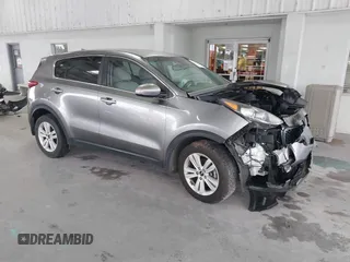 2019 Kia Sportage LX with VIN KNDPM3AC0K7561130, listed as a IAAI auction lot 41391657 with 152,728 mi miles and . Bid and sale history available at carsss.com. Image 1.