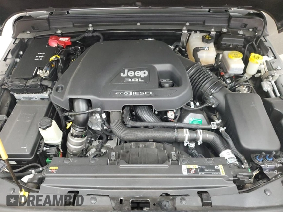 2021 Jeep Wrangler Unlimited Willys with VIN 1C4HJXDM2MW584118, listed as a Copart auction lot 43214885 with 67,955 mi miles and Salvage title. Bid and sale history available at DreamBid. Image 12.