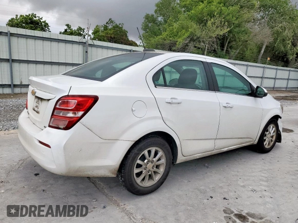 2017 Chevrolet Sonic LT with VIN 1G1JD5SH8H4164568, listed as a Copart auction lot 60848025 with 120,153 mi miles and Clean title. Bid and sale history available at DreamBid. Image 3.