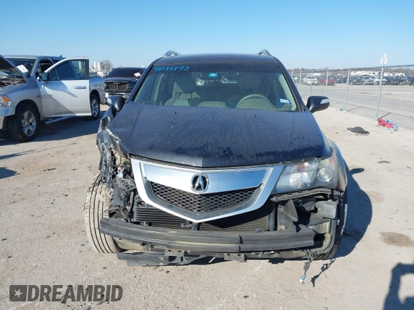 2013 Acura MDX Tech Pkg with VIN 2HNYD2H37DH512951, listed as a IAAI auction lot 41286893 with 107,180 mi miles. Bid and sale history available at carsss.com. Image 12.