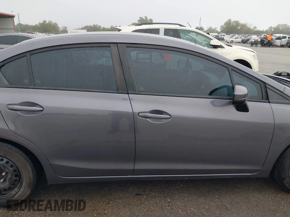 2015 Honda Civic LX with VIN 19XFB2F55FE097408, listed as a IAAI auction lot 41962401 with 124,257 mi miles. Bid and sale history available at carsss.com. Image 14.