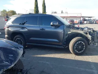 2023 Toyota Sequoia SR5 with VIN 7SVAAABA1PX012159, listed as a IAAI auction lot 41680445 with 15,623 mi miles. Bid and sale history available at carsss.com. Image 14.
