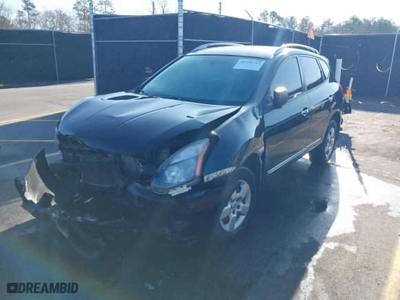 2014 Nissan Rogue Select S with VIN JN8AS5MT8EW619258, listed as a IAAI auction lot 41151723 with 111,394 mi miles. Bid and sale history available at carsss.com. Image 17.