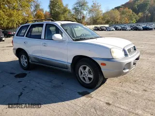 2004 Hyundai Santa Fe GLS with VIN KM8SC73DX4U836660, listed as a Copart auction lot 76409554 with 207,232 mi miles and Salvage Title. Bid and sale history available at carsss.com. Image 11.