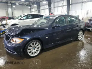 2007 BMW 3 Series 328xi with VIN WBAVC93557KX57867, listed as a Copart auction lot 49716095 with 103,578 mi miles and Salvage Title. Bid and sale history available at carsss.com. Image 1.