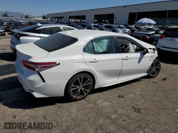 2020 Toyota Camry SE z VIN 4T1G11AK2LU942853, wystawiony jako Copart lot #50082985 z przebiegiem 333 333 mil mil oraz Czysty tytuł • Clean title. Historia ofert i sprzedaży dostępna na DreamBid. Obrazek 3.
