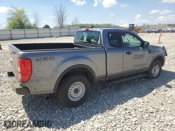 2021 Ford Ranger XL with VIN 1FTER1FH6MLD36691, listed as a Copart auction lot 56917975 with Not provided miles and Salvage title. Bid and sale history available at DreamBid. Image 3.