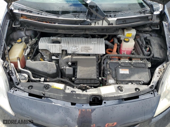 2013 Toyota Prius One with VIN JTDKN3DU2D1731439, listed as a Copart auction lot 45493165 with 206,399 mi miles and Salvage Title. Bid and sale history available at carsss.com. Image 12.