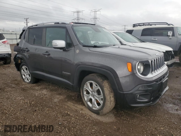 2018 Jeep Renegade Limited with VIN ZACCJADB9JPH99607, listed as a Copart auction lot 49402305 with Not provided miles and Salvage title. Bid and sale history available at DreamBid. Image 4.