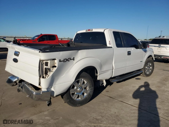 2011 Ford F-150 XL with VIN 1FTFX1ET8BFB04928, listed as a Copart auction lot 80229424 with 245,332 mi miles and Salvage Title. Bid and sale history available at carsss.com. Image 3.