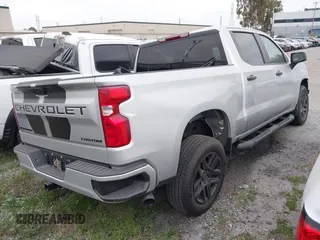 2022 Chevrolet Silverado 1500 Custom with VIN 1GCPABEK5NZ509697, listed as a IAAI auction lot 41844929 with 14,610 mi miles and . Bid and sale history available at DreamBid. Image 4.