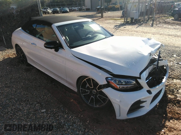 2021 Mercedes-Benz C 300 with VIN W1KWK8DB3MG083540, listed as a IAAI auction lot 35092765 with 11,404 mi miles and . Bid and sale history available at DreamBid. Image 1.