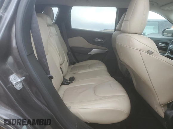 2017 Jeep Cherokee Limited with VIN 1C4PJMDS3HW594350, listed as a Copart auction lot 55573085 with 115,796 mi miles and Salvage title. Bid and sale history available at DreamBid. Image 11.