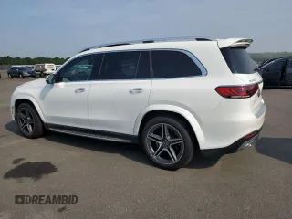 2023 Mercedes-Benz GLS 450 with VIN 4JGFF5KE7PA962374, listed as a Copart auction lot 65884414 with 35,091 mi miles and Salvage Title. Bid and sale history available at DreamBid. Image 2.