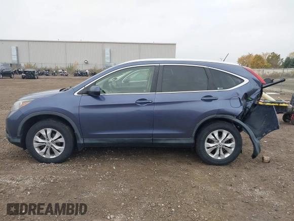 2012 Honda CR-V EX-L with VIN JHLRM4H74CC029446, listed as a IAAI auction lot 40746965 with 269,993 mi miles. Bid and sale history available at carsss.com. Image 14.