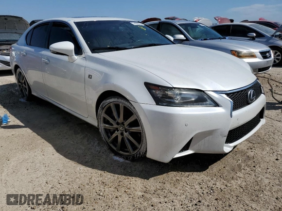 2013 Lexus GS 350 with VIN JTHBE1BL2D5002363, listed as a Copart auction lot 74330614 with Not Provided miles and Salvage Title. Bid and sale history available at DreamBid. Image 4.