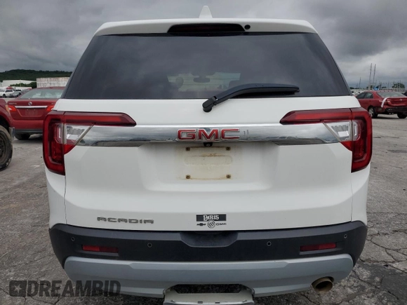 2020 GMC Acadia SLE with VIN 1GKKNKLA5LZ182020, listed as a Copart auction lot 58253525 with 125,429 mi miles and Salvage title. Bid and sale history available at DreamBid. Image 6.