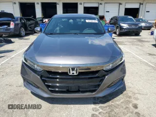 2019 Honda Accord Sport with VIN 1HGCV1F3XKA116343, listed as a Copart auction lot 52596185 with 44,187 mi miles and Salvage Title. Bid and sale history available at DreamBid. Image 5.
