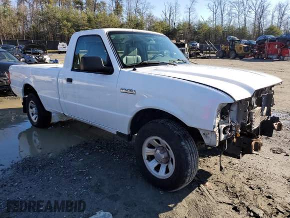 2007 Ford Ranger XL Fleet with VIN 1FTYR10E57PA66670, listed as a Copart auction lot 83884734 with 171,282 mi miles and Salvage Title. Bid and sale history available at carsss.com. Image 4.