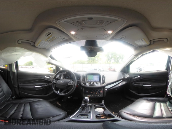2019 Ford Escape Titanium with VIN 1FMCU0J97KUA34281, listed as a IAAI auction lot 42409579 with 55,400 mi miles and . Bid and sale history available at DreamBid. Image 19.