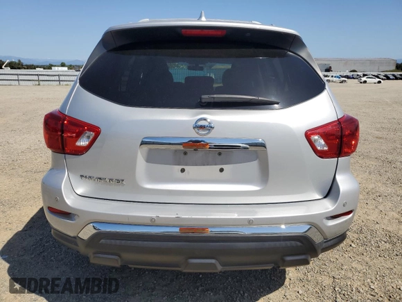 2019 Nissan Pathfinder S with VIN 5N1DR2MN0KC650274, listed as a Copart auction lot 54166005 with 96,956 mi miles and Salvage Title. Bid and sale history available at DreamBid. Image 6.