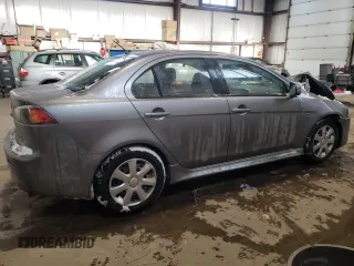 2017 Mitsubishi Lancer ES with VIN JA32U2FU8HU604644, listed as a Copart auction lot 73272092 with 121,381 mi miles and Salvage Title. Bid and sale history available at carsss.com. Image 3.
