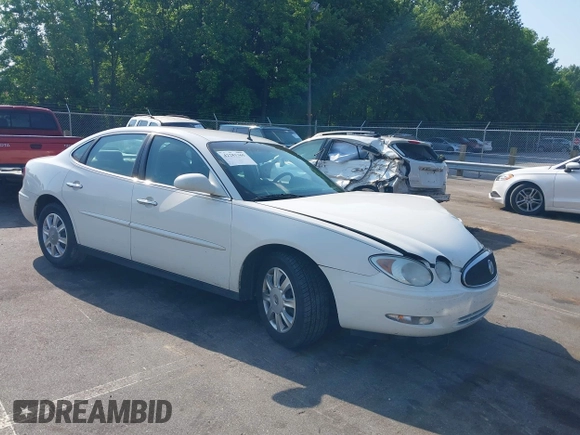2005 Buick LaCrosse CX with VIN 2G4WC532151260376, listed as a IAAI auction lot 42281365 with 186,232 mi miles and . Bid and sale history available at DreamBid. Image 1.