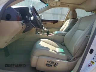 2008 Lexus LS 460 with VIN JTHBL46F385083522, listed as a Copart auction lot 50749155 with 128,339 mi miles and Salvage Title. Bid and sale history available at DreamBid. Image 7.