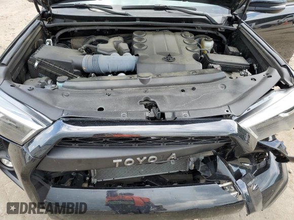 2023 Toyota 4Runner SR5 Premium with VIN JTEFU5JR6P5295560, listed as a Copart auction lot 54177055 with 34,241 mi miles and Salvage title. Bid and sale history available at DreamBid. Image 12.