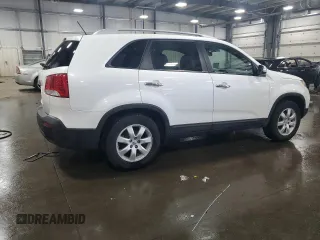 2012 Kia Sorento LX with VIN 5XYKT4A20CG249842, listed as a Copart auction lot 50650715 with 83,721 mi miles and Clean Title. Bid and sale history available at carsss.com. Image 3.