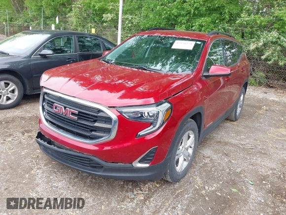 2019 GMC Terrain SLE with VIN 3GKALMEV0KL154919, listed as a IAAI auction lot 42156274 with 45,209 mi miles and . Bid and sale history available at DreamBid. Image 2.
