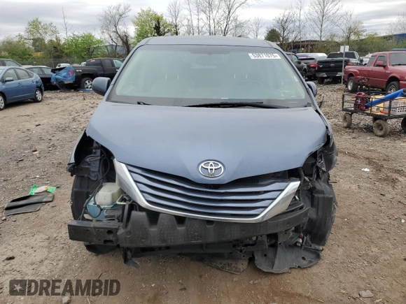 2016 Toyota Sienna LE AAS with VIN 5TDKK3DC5GS747769, listed as a Copart auction lot 53871075 with 379,303 mi miles and Salvage Title. Bid and sale history available at carsss.com. Image 5.