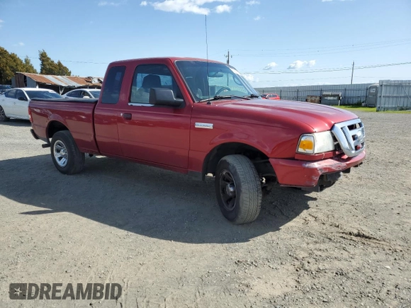 2009 Ford Ranger XLT with VIN 1FTYR44E09PA45367, listed as a Copart auction lot 51947125 with 97,638 mi miles and Salvage Title. Bid and sale history available at carsss.com. Image 4.