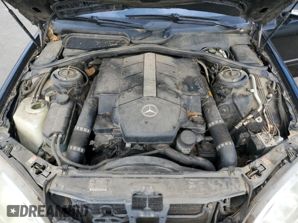 2003 Mercedes-Benz S-Class 5.0L with VIN WDBNG75J83A326783, listed as a Copart auction lot 81931274 with 242,197 mi miles and Clean Title. Bid and sale history available at carsss.com. Image 11.