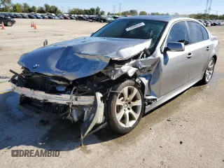 2006 BMW 5 Series 550i with VIN WBANB53546CP02671, listed as a Copart auction lot 72996534 with 124,214 mi miles and Salvage Title. Bid and sale history available at DreamBid. Image 1.