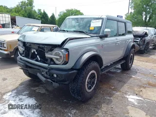 2022 Ford Bronco with VIN 1FMEE5DPXNLA96815, listed as a IAAI auction lot 42333347 with 45,755 mi miles and . Bid and sale history available at DreamBid. Image 2.