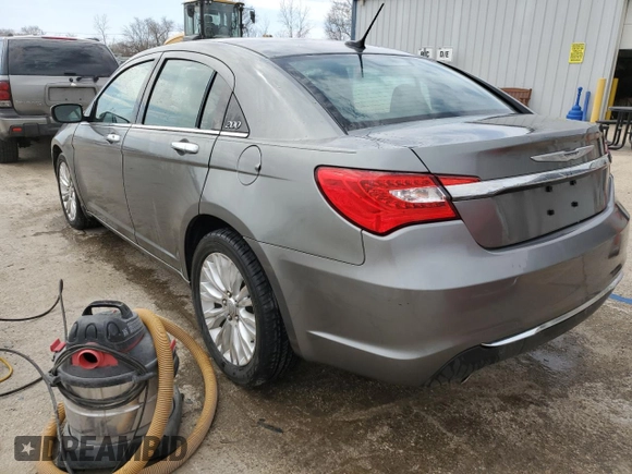2013 Chrysler 200 Limited with VIN 1C3CCBCG5DN744103, listed as a Copart auction lot 51078075 with 157,279 mi miles and Salvage Title. Bid and sale history available at carsss.com. Image 2.