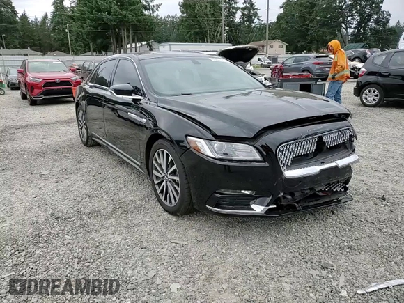 2017 Lincoln Continental Select z VIN 1LN6L9SK1H5637381, wystawiony jako Copart lot #60601455 z przebiegiem 57 017 mil mil oraz Szkoda całkowita • Salvage title. Historia ofert i sprzedaży dostępna na DreamBid. Obrazek 13.