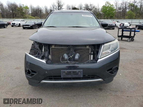 2014 Nissan Pathfinder Platinum with VIN 5N1AR2MM8EC652336, listed as a Copart auction lot 56291315 with 72,770 mi miles and Salvage title. Bid and sale history available at DreamBid. Image 5.