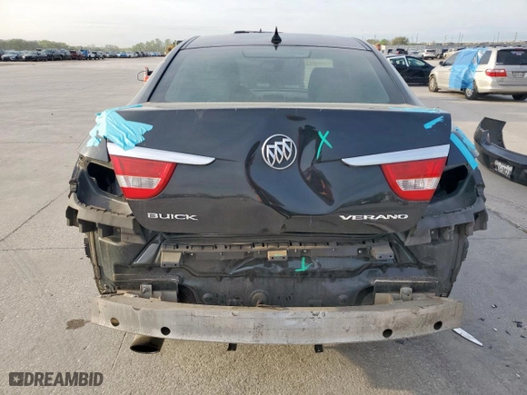 2014 Buick Verano with VIN 1G4PP5SK8E4197419, listed as a Copart auction lot 50695155 with 108,172 mi miles and Salvage Title. Bid and sale history available at carsss.com. Image 6.
