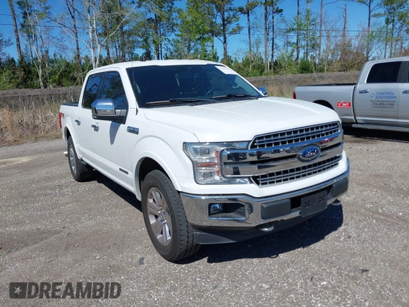 2019 Ford F-150 XL with VIN 1FTFW1E14KFA79818, listed as a IAAI auction lot 41812178 with 82,938 mi miles. Bid and sale history available at carsss.com. Image 1.