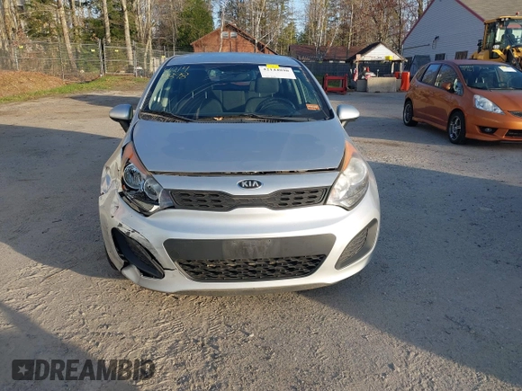 2013 Kia Rio LX with VIN KNADM5A32D6168492, listed as a IAAI auction lot 42144898 with 127,228 mi miles. Bid and sale history available at carsss.com. Image 13.