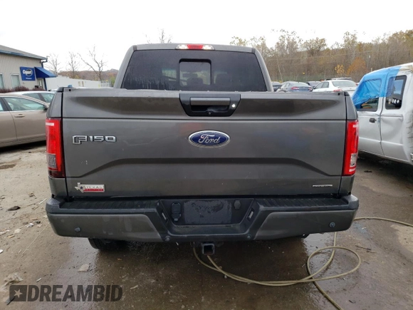 2016 Ford F-150 XLT with VIN 1FTEW1EF5GKE94068, listed as a Copart auction lot 74152453 with 150,331 mi miles and Salvage Title. Bid and sale history available at carsss.com. Image 6.