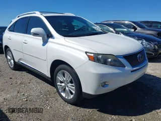 2010 Lexus RX 450h with VIN JTJBC1BA0A2026919, listed as a IAAI auction lot 41816077 with 117,577 mi miles and . Bid and sale history available at carsss.com. Image 1.