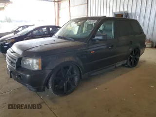 2009 Land Rover Range Rover Sport SC with VIN SALSH23499A209068, listed as a Copart auction lot 61687305 with 129,893 mi miles and Salvage title. Bid and sale history available at DreamBid. Image 1.