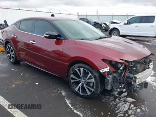 2017 Nissan Maxima Platinum with VIN 1N4AA6AP8HC442203, listed as a IAAI auction lot 41619495 with 114,476 mi miles and . Bid and sale history available at DreamBid. Image 1.