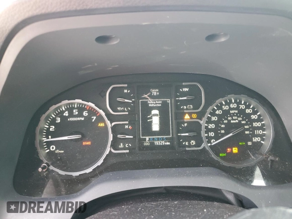 2021 Toyota Tundra 2WD SR with VIN 5TFRY5F12MX296696, listed as a Copart auction lot 73584274 with 19,329 mi miles and Salvage Title. Bid and sale history available at carsss.com. Image 9.