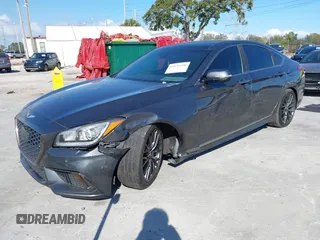 2020 Genesis G80 3.8L with VIN KMTFN4JE9LU332627, listed as a IAAI auction lot 41155598 with 70,070 mi miles. Bid and sale history available at carsss.com. Image 17.