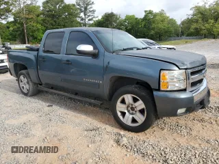 2007 Chevrolet Silverado 1500 Work Truck with VIN 2GCEC13C971507034, listed as a Copart auction lot 53682795 with 208,043 mi miles and Salvage Title. Bid and sale history available at DreamBid. Image 4.